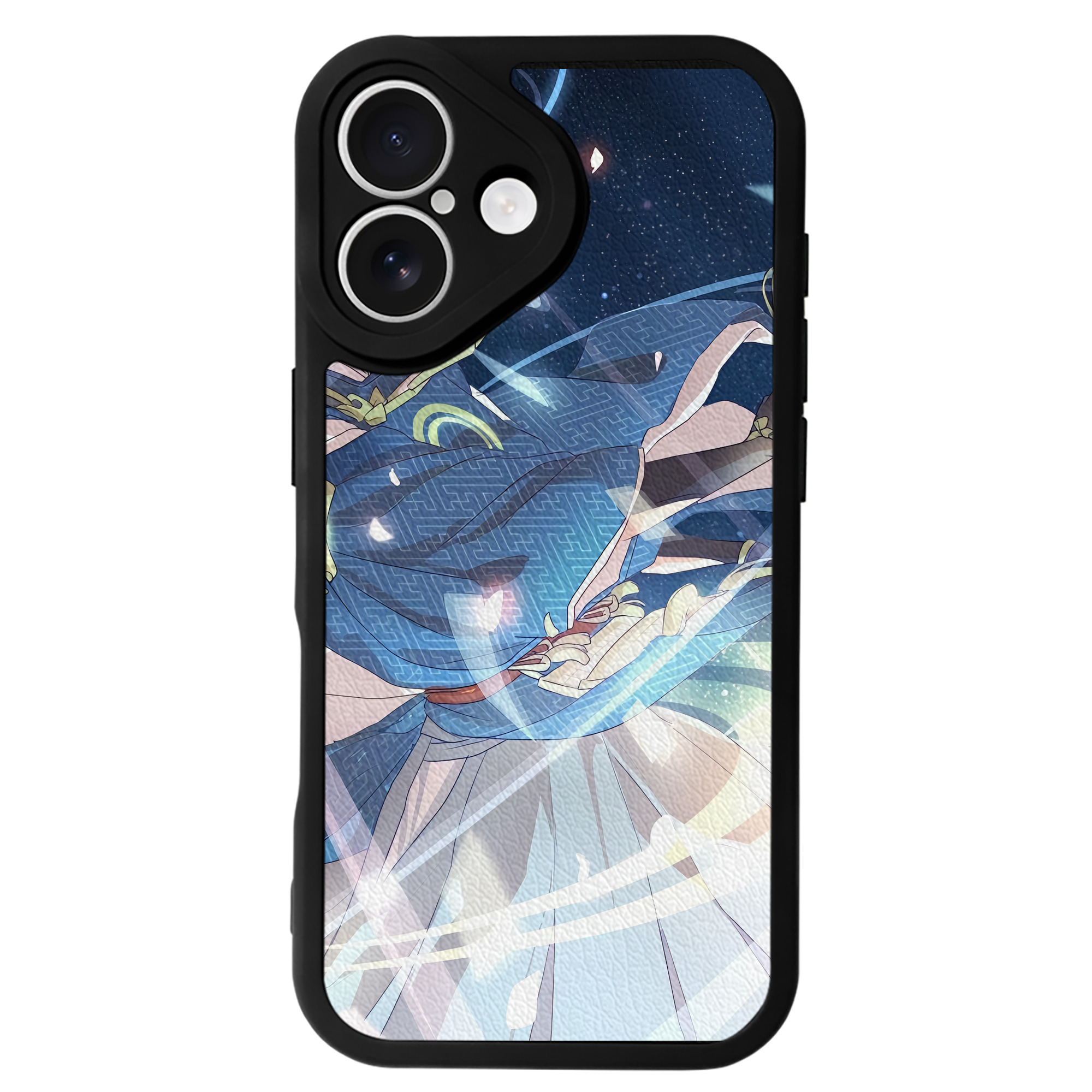 （画像用） 刀剣乱舞 Touken Ranbu 【iPhone 16シリーズ対応】シリコンスマホケース（レザー調） 材質：シリコン